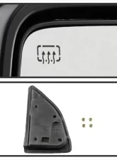 Xtune Left and Right Manual Extendable Power Heated Adjust Mirror with LED Signal Smoke Ford Superduty 2008-2015                                     - MIR-FDSD08S-PW-SM-SET - Image 4