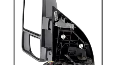 Xtune Left and Right Manual Extendable Power Heated Adjust Mirror with LED Signal Smoke Ford Superduty 2008-2015                                     - MIR-FDSD08S-PW-SM-SET - Image 5