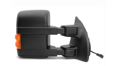 Xtune G2 Power Heated Amber LED Signal Telescoping Mirrors Set Ford Superduty 1999-2007                                     - MIR-FDSD99S-G2-PW-AM-SET - Image 3