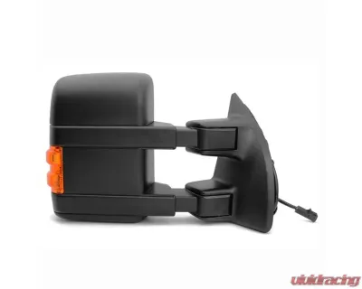 Xtune G2 Power Heated Amber LED Signal Telescoping Mirrors Set Ford Superduty 1999-2007 - MIR-FDSD99S-G2-PW-AM-SET