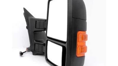 Xtune G2 Power Heated Amber LED Signal Telescoping Mirrors Set Ford Superduty 1999-2007                                     - MIR-FDSD99S-G2-PW-AM-SET - Image 4