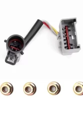 Xtune G2 Power Heated Amber LED Signal Telescoping Mirrors Set Ford Superduty 1999-2007                                     - MIR-FDSD99S-G2-PW-AM-SET - Image 5