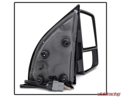 Xtune G2 Power Heated Smoke LED Signal Telescoping Mirrors Set Ford Superduty 1999-2007 - MIR-FDSD99S-G2-PW-SM-SET