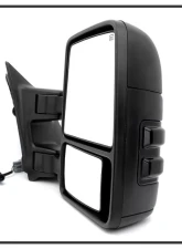Xtune G2 Power Heated Smoke LED Signal Telescoping Mirrors Set Ford Superduty 1999-2007                                     - MIR-FDSD99S-G2-PW-SM-SET - Image 4