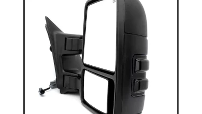 Xtune G2 Power Heated Smoke LED Signal Telescoping Mirrors Set Ford Superduty 1999-2007                                     - MIR-FDSD99S-G2-PW-SM-SET - Image 4