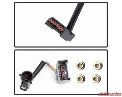 Xtune G2 Power Heated Smoke LED Signal Telescoping Mirrors Set Ford Superduty 1999-2007 - MIR-FDSD99S-G2-PW-SM-SET