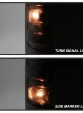 Xtune G2 Power Heated Smoke LED Signal Telescoping Mirrors Set Ford Superduty 1999-2007                                     - MIR-FDSD99S-G2-PW-SM-SET - Image 7