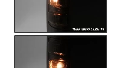 Xtune G2 Power Heated Smoke LED Signal Telescoping Mirrors Set Ford Superduty 1999-2007                                     - MIR-FDSD99S-G2-PW-SM-SET - Image 7