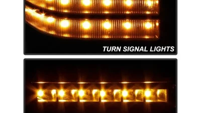 Xtune G4 Manual Smoke Sequential LED Signal Telescoping Mirrors Set Ford Superduty 1999-2007                                     - MIR-FDSD99S-G4-MA-RSM-SET - Image 10