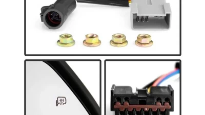 Xtune G4 Power Heated Smoke Sequential LED Signal Telescoping Mirrors Set Ford Superduty 1999-2007                                     - MIR-FDSD99S-G4-PW-RSM-SET - Image 5