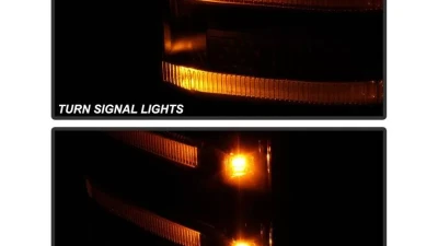 Xtune G4 Power Heated Smoke LED Signal Telescoping Mirrors Set Ford Superduty 1999-2007                                     - MIR-FDSD99S-G4-PW-SM-SET - Image 9