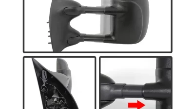 Xtune Left Driver Side Manual Extendable Manual Adjust Mirror Ford 1999-2010                                     - MIR-FDSD99S-MA-L - Image 2