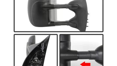 Xtune Right Passenger Side Manual Extendable Manual Adjust Mirror Ford 1999-2010                                     - MIR-FDSD99S-MA-R - Image 2