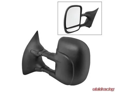 Xtune Left Driver Side Manual Extendable Power Adjust Mirror Ford Superduty 1999-2007 - MIR-FDSD99S-PW-L