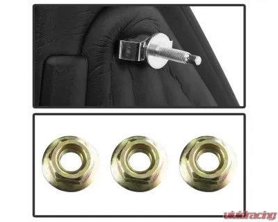 Xtune Manual Telescoping Mirrors Set Ford SuperDuty 1999-2010 - MIR-FF15004-MA-SET