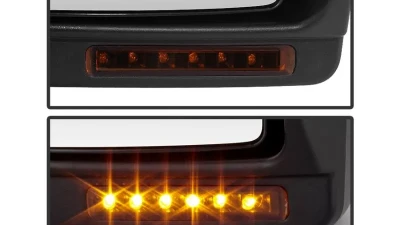 Xtune Right Passenger Side Power Heated Amber LED Signal Telescoping Mirror Ford F150 2004-2006                                     - MIR-FF15004S-PWH-AM-R - Image 7