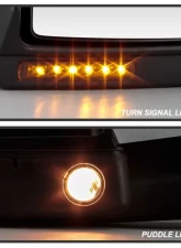 Xtune Left Driver Side Power Heated Amber LED Signal Telescoping Mirror Ford F150 2007-2014                                     - MIR-FF15007S-PWH-AM-L - Image 10