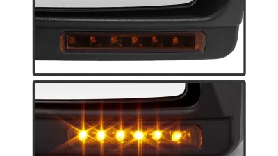 Xtune Right Passenger Side Power Heated Amber LED Signal Telescoping Mirror Ford F150 2007-2014                                     - MIR-FF15007S-PWH-AM-R - Image 7