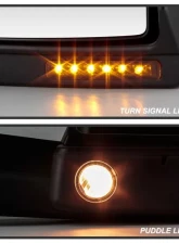 Xtune Right Passenger Side Power Heated Amber LED Signal Telescoping Mirror Ford F150 2007-2014                                     - MIR-FF15007S-PWH-AM-R - Image 10