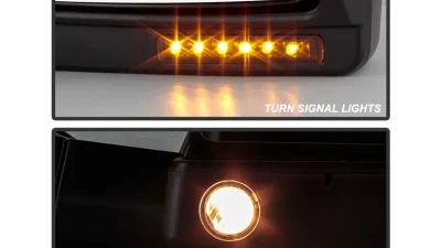 Xtune Right Passenger Side Power Heated Amber LED Signal Telescoping Mirror Ford F150 2007-2014                                     - MIR-FF15007S-PWH-AM-R - Image 10