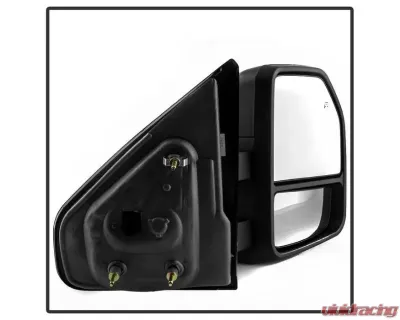 Xtune G4 Power Heated Smoke LED Signal Telescoping Mirrors Set Ford F150 2004-2014 - MIR-FF15009S-G4-PWH-SM-SET