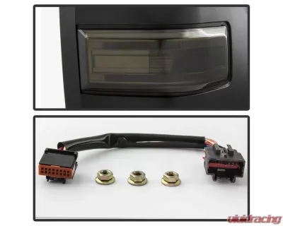 Xtune G4 Power Heated Smoke LED Signal Telescoping Mirrors Set Ford F150 2004-2014 - MIR-FF15009S-G4-PWH-SM-SET