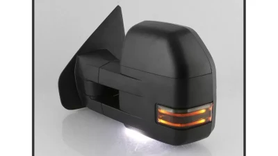 Xtune G4 Power Heated Smoke LED Signal Telescoping Mirrors Set Ford F150 2004-2014                                     - MIR-FF15009S-G4-PWH-SM-SET - Image 8