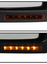 Xtune G4 Power Heated Amber LED Signal Telescoping Mirrors Set Ford F150 2004-2014                                     - MIR-FF15009S-PWH-AM-SET - Image 8