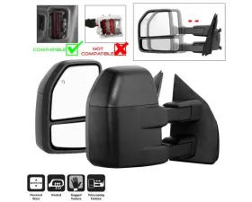 Xtune G4 Power Heated Telescoping Mirrors Set Ford F150 2015-2017