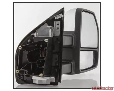 Xtune G4 Power Heated Clear LED Signal Telescoping Mirrors Set Ford F150 2015-2017 - MIR-FF15015S-G4-PWH-CL-SET