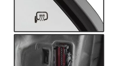 Xtune G4 Power Heated Clear LED Signal Telescoping Mirrors Set Ford F150 2015-2017                                     - MIR-FF15015S-G4-PWH-CL-SET - Image 4