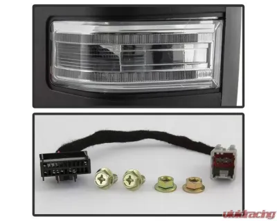 Xtune G4 Power Heated Clear LED Signal Telescoping Mirrors Set Ford F150 2015-2017 - MIR-FF15015S-G4-PWH-CL-SET