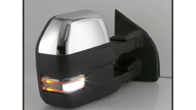 Xtune G4 Power Heated Clear LED Signal Telescoping Mirrors Set Ford F150 2015-2017                                     - MIR-FF15015S-G4-PWH-CL-SET - Image 8