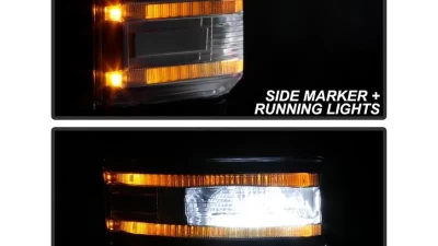 Xtune G4 Power Heated Clear LED Signal Telescoping Mirrors Set Ford F150 2015-2017                                     - MIR-FF15015S-G4-PWH-CL-SET - Image 10