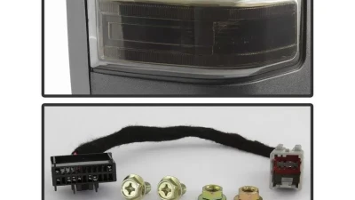 Xtune G4 Power Heated Smoke LED Signal Telescoping Mirrors Set Ford F150 2015-2017                                     - MIR-FF15015S-G4-PWH-SM-SET - Image 5