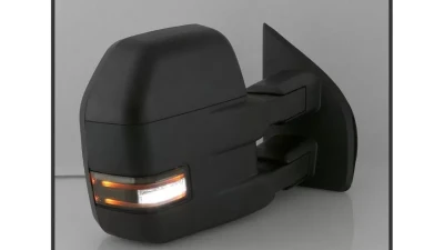 Xtune G4 Power Heated Smoke LED Signal Telescoping Mirrors Set Ford F150 2015-2017                                     - MIR-FF15015S-G4-PWH-SM-SET - Image 8