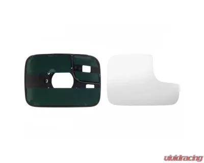 Xtune Large Right Passenger Side Manual Mirror Replacement Glass DRAM94 | DRAM98 | DRAM02 Dodge Ram 1994-2009 - MIR-GLASS-DRAM9402-MA-R1
