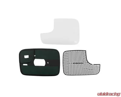 Xtune Large Left Driver Side Power Heated Mirror Replacement Glass DRAM94 | DRAM98 | DRAM02 Dodge Ram 1994-2009 - MIR-GLASS-DRAM9402-PW-L1