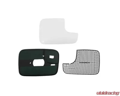 Xtune Large Right Passenger Side Power Heated Mirror Replacement Glass DRAM94 | DRAM98 | DRAM02 Dodge Ram 1994-2009 - MIR-GLASS-DRAM9402-PW-R1