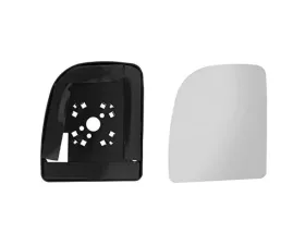 Xtune Small Left Driver Side Manual Mirror Replacement Glass FDSD99 Ford SuperDuty 1999-2010