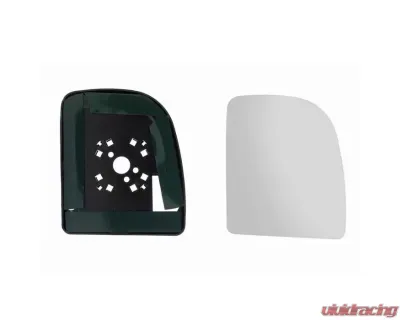 Xtune Large Right Passenger Side Manual Mirror Replacement Glass FDSD99 Ford SuperDuty 1999-2010 - MIR-GLASS-FDSD99-MA-R1