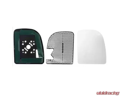 Xtune Large Right Passenger Side Power Heated Mirror FDSD99 Ford SuperDuty 1999-2010 - MIR-GLASS-FDSD99-PW-R1
