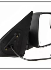 Xtune Manual Extendable Power Heated Adjust Mirror Set Toyota Tacoma 2005-2015                                     - MIR-TT05-PWH-SET - Image 2