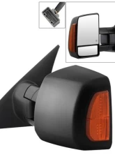 Xtune Left Driver Side Power Heated Amber LED Signal Telescoping Mirror Toyota Tundra 2007-2014                                     - MIR-TTUN07S-PWH-L - Image 10