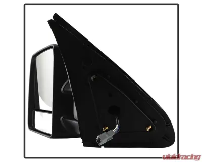 Xtune Left Driver Side Power Heated Amber LED Signal Telescoping Mirror Toyota Tundra 2007-2014 - MIR-TTUN07S-PWH-L