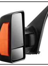 Xtune Left Driver Side Power Heated Amber LED Signal Telescoping Mirror Toyota Tundra 2007-2014                                     - MIR-TTUN07S-PWH-L - Image 3