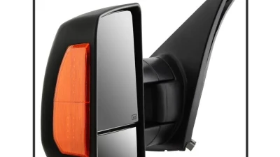 Xtune Left Driver Side Power Heated Amber LED Signal Telescoping Mirror Toyota Tundra 2007-2014                                     - MIR-TTUN07S-PWH-L - Image 3