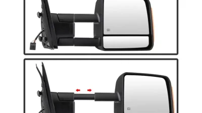 Xtune Left Driver Side Power Heated Amber LED Signal Telescoping Mirror Toyota Tundra 2007-2014                                     - MIR-TTUN07S-PWH-L - Image 6