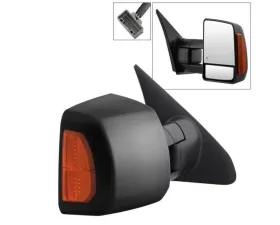 Xtune Right Passenger Side Power Heated Amber LED Signal Telescoping Mirror Toyota Tundra 2007-2014
