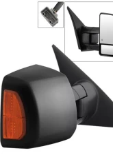 Xtune Right Passenger Side Power Heated Amber LED Signal Telescoping Mirror Toyota Tundra 2007-2014                                     - MIR-TTUN07S-PWH-R - Image 10